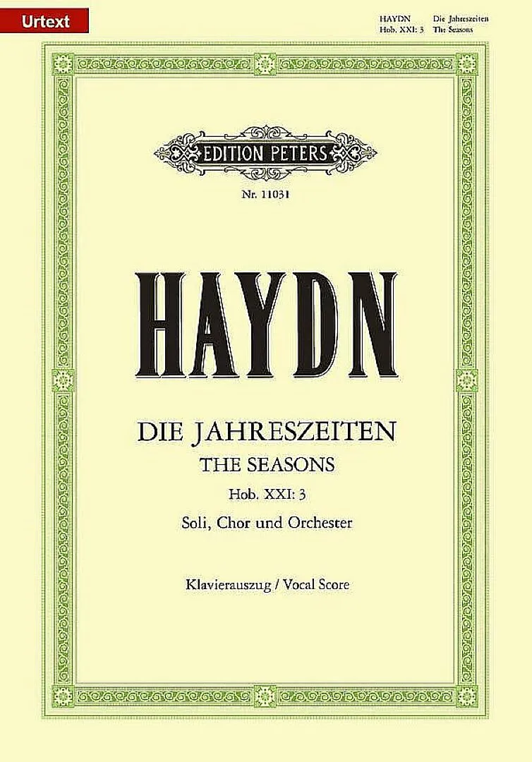 Die Jahreszeiten Hob. XXI: 3 / URTEXT