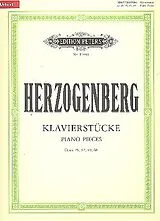 Heinrich Freiherr von Herzogenberg Notenblätter Klavierstücke