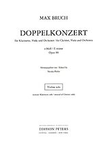 Max Bruch Notenblätter Konzert e-Moll op.88