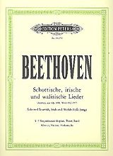 Ludwig van Beethoven Notenblätter Schottische, irische und walisische Lieder aus op.108