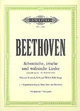 Ludwig van Beethoven Notenblätter Schottische, irische und walisische Lieder aus op.108