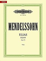Felix Mendelssohn-Bartholdy Notenblätter Elias op. 70