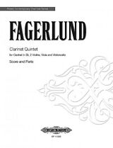 Sebastian Fagerlund Notenblätter Clarinet Quintet
