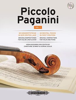Kartonierter Einband Piccolo Paganini Vol. 1 von Christiane Schmidt, Gudrun Jeggle