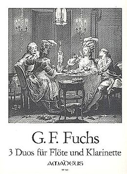 Georg Friedrich Fuchs Notenblätter 3 Duos op.19