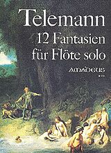 Georg Philipp Telemann Notenblätter 12 Fantasien für Flöte solo