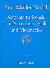 Paul Müller Notenblätter Serenata turicensis Trio für
