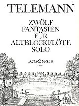 Georg Philipp Telemann Notenblätter 12 Fantasien