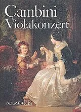 Giuseppe Maria Gioaccino Cambini Notenblätter Concerto D-Dur für Viola und