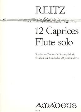 Heiner Reitz Notenblätter 12 Caprices op.4