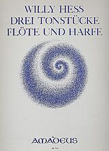 Willy Hess Notenblätter 3 Tonstücke op.79 für