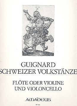 Eric Guignard Notenblätter Schweizer Volkstänze für Flöte