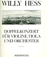 Willy Hess Notenblätter DOPPELKONZERT F-DUR OP.81 FUER