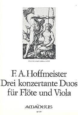 Franz Anton Hoffmeister Notenblätter 3 konzertante Duos