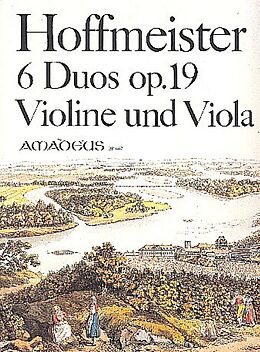 Franz Anton Hoffmeister Notenblätter 6 Duos op.19
