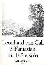 Leonhard von Call Notenblätter 3 Fantasien op.6