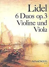 Andreas Lidel Notenblätter 6 Duos op.3