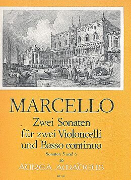 Benedetto Marcello Notenblätter 2 Sonaten
