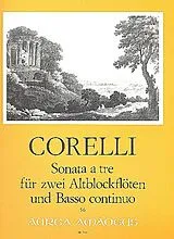 Arcangelo Corelli Notenblätter Sonata a tre