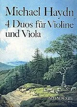 Johann Michael Haydn Notenblätter 4 Duos