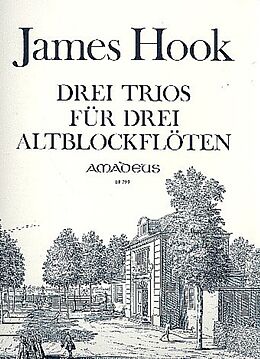 James Hook Notenblätter 3 Trios