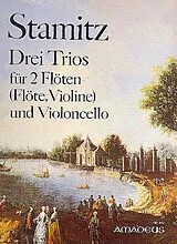 Karl Philipp Stamitz Notenblätter 3 Trios
