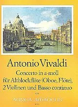 Antonio Vivaldi Notenblätter Concerto a-Moll für