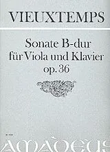 Henri Vieuxtemps Notenblätter Sonate B-Dur op.36