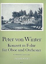 Peter von Winter Notenblätter Konzert F-Dur für Oboe und Orchester