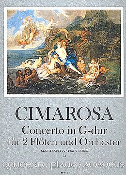 Domenico Cimarosa Notenblätter Konzert G-Dur