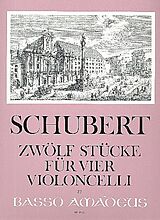 Franz Schubert Notenblätter 12 Stücke
