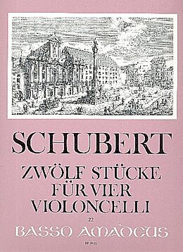 Franz Schubert Notenblätter 12 Stücke
