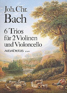 Johann Christian Bach Notenblätter 6 Trios
