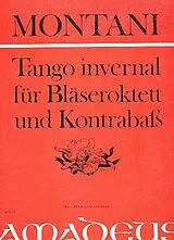 Pietro Montani Notenblätter Tango invernal für 2 Oboen, 2 Klarinetten