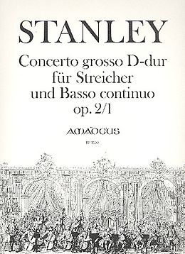 John Stanley Notenblätter Concerto grosso D-Dur op.2,1