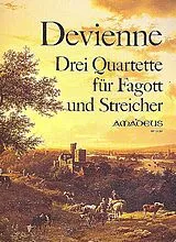 Francois Devienne Notenblätter 3 Quartette op.73 für Fagott