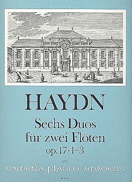 Franz Joseph Haydn Notenblätter 6 Duos op.17 Band 1 (Nr.1-3)