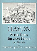 Franz Joseph Haydn Notenblätter 6 Duos op.17 Band 2 (Nr.4-6)