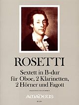 Antonio (Franz Anton Rössler) Rosetti Notenblätter PARTITA B-DUR RWVB22 FUER OBOE