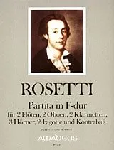 Antonio (Franz Anton Rössler) Rosetti Notenblätter Partita F-Fur für 2 Flöten, 2 Oboen