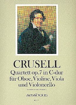 Bernhard Henrik Crusell Notenblätter Quartett C-Dur op.7 für Oboe