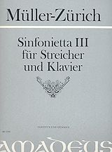 Paul Müller-Zürich Notenblätter Sinfonietta 3 für Klavier und