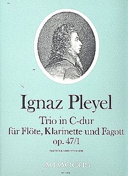 Ignaz Joseph Pleyel Notenblätter Trio C-Dur op.47,1 für