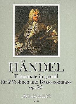 Georg Friedrich Händel Notenblätter Triosonate g-Moll op.5,5