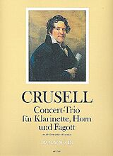 Bernhard Henrik Crusell Notenblätter Concert-Trio