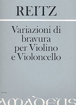 Heiner Reitz Notenblätter Variazioni di bravura für Violine
