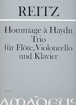 Heiner Reitz Notenblätter Hommage à Haydn Trio für Flöte