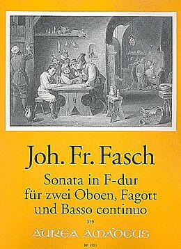Johann Friedrich Fasch Notenblätter Sonate F-Dur