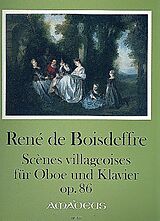 Charles Henri René Boisdeffre Notenblätter Scènes villageoises op.86 für Oboe
