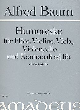 Alfred Baum Notenblätter Humoreske